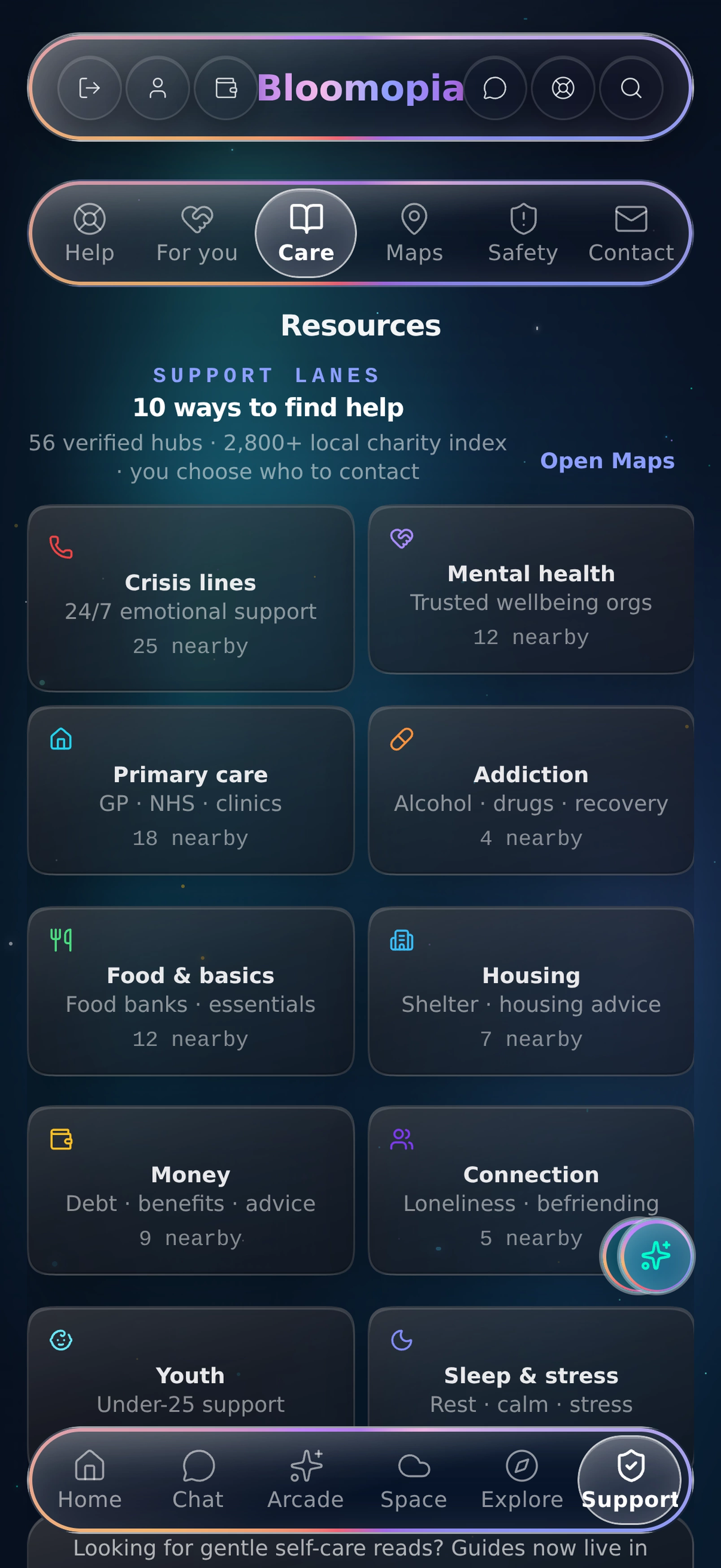 Pro masterclass — learn with Bloomy, multi-day journeys